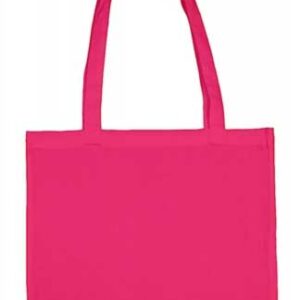 magenta baumwolltasche bedrucken