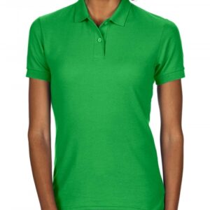 DryBlend Ladies Double Piqué Polo_irish-green