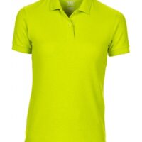 DryBlend Ladies Double Piqué Polo_safety-green