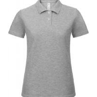 Ladies‘ Piqué Polo Shirt PWI11_heather-grey