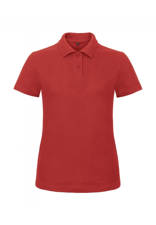 Ladies‘ Piqué Polo Shirt PWI11_red