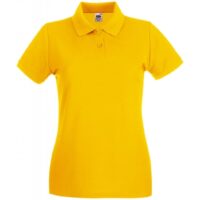 Premium Polo Lady-Fit_sunflower