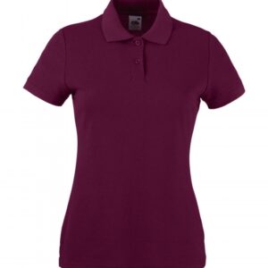 Polo Lady-Fit_burgundy