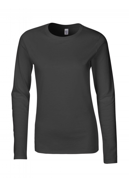 Ladies Softstyle T-Shirt LS_charcoal