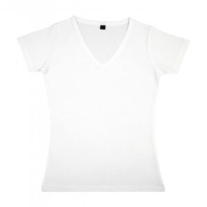 Penny – Women’s Organic V-Neck T-Shirt_white