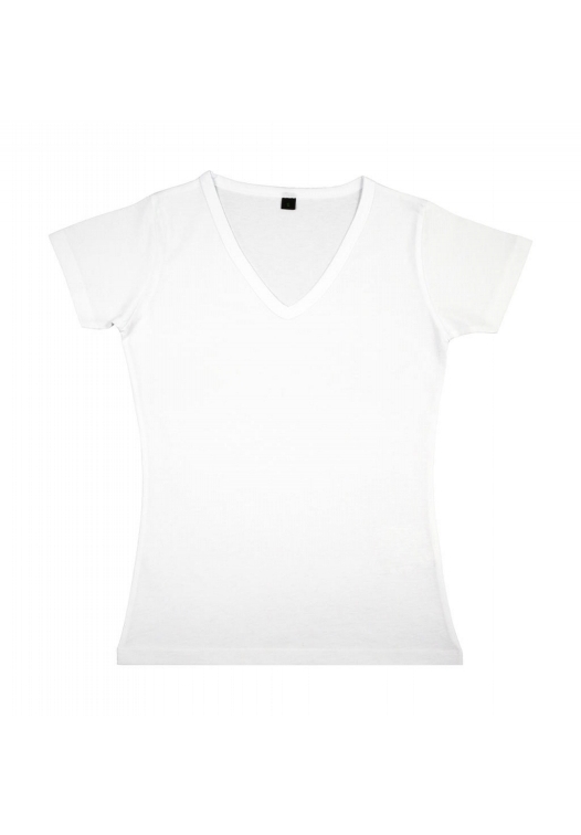 Penny – Women’s Organic V-Neck T-Shirt_white