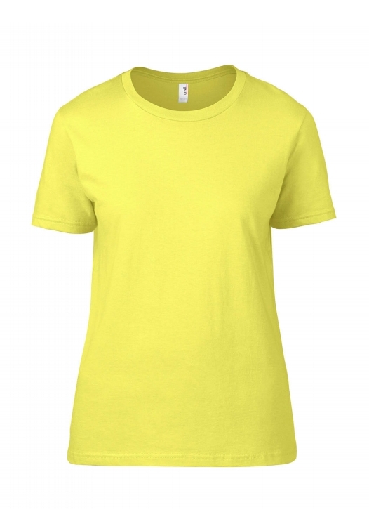 Premium Cotton Ladies RS T-Shirt_cornsilk