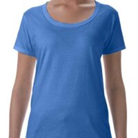 Softstyle Ladies Deep Scoop T-Shirt_heather-royal
