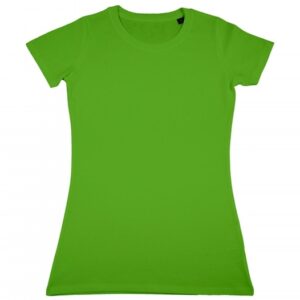 Ruth – Women’s Organic Fitted T-Shirt_tropical-green