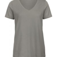 V-Neck T-Shirt Women – TW045_light-grey