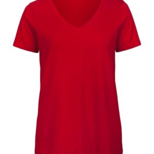 V-Neck T-Shirt Women – TW045_red