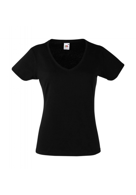 Valueweight V-Neck T Lady-Fit_black