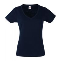 Valueweight V-Neck T Lady-Fit_navy