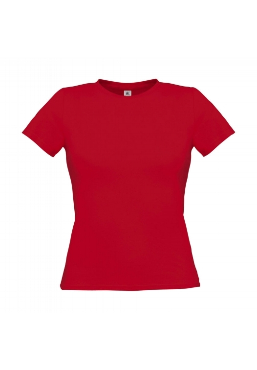 T-Shirt Women-Only_Deep-Red