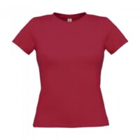 T-Shirt Women-Only_Used-Raspberry
