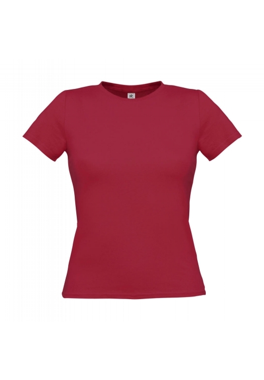 T-Shirt Women-Only_Used-Raspberry