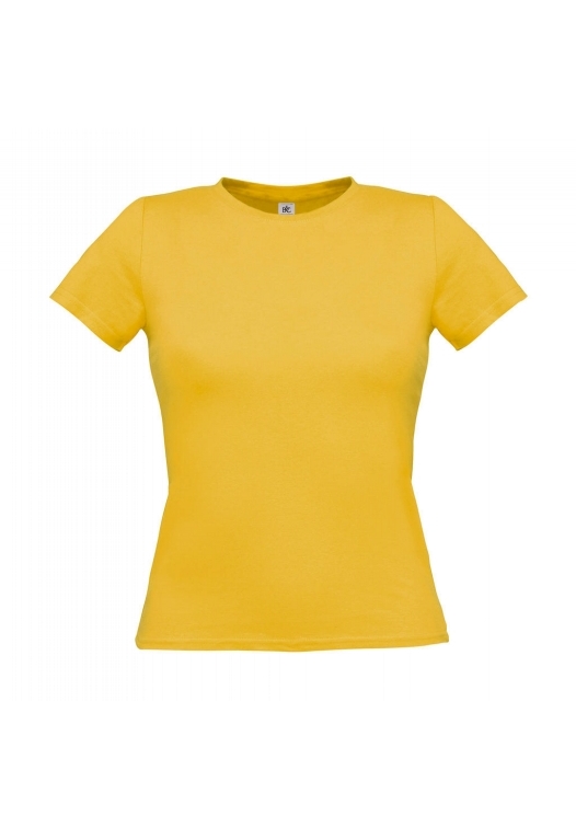 T-Shirt Women-Only_used-Yellow