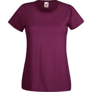 Valueweight T Lady-Fit_burgundy