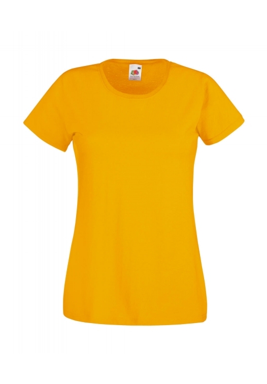 Valueweight T Lady-Fit_sunflower