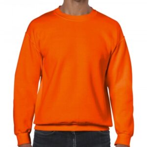 Heavy Blend Crewneck Sweat_safety-orange