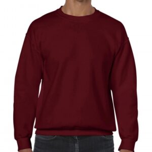 Heavy Blend Crewneck Sweat_garnet