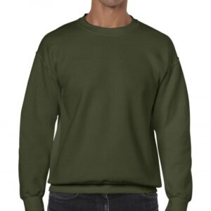 Heavy Blend Crewneck Sweat_military-green