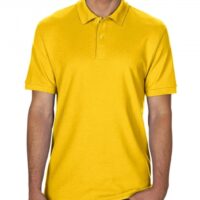 DryBlend Double Piqué Polo_daisy-yellow