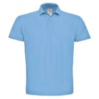 Piqué Polo Shirt_light-blue