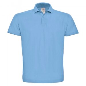 Piqué Polo Shirt_light-blue