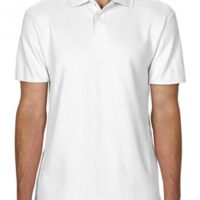Softstyle Adult Double Pique Polo_white
