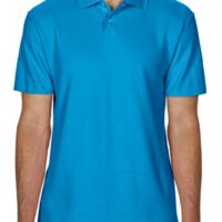 Softstyle Adult Double Pique Polo_Sapphire