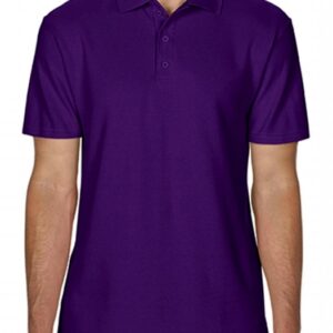 Softstyle Adult Double Pique Polo_purple