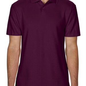 Softstyle Adult Double Pique Polo_maroon