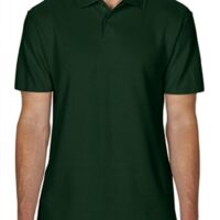 Softstyle Adult Double Pique Polo_forest-green
