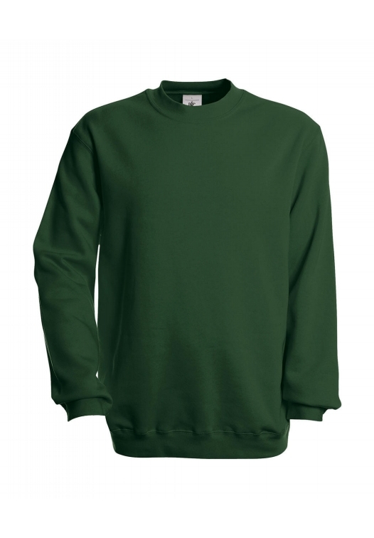 Set-In Sweatshirt WU600_Bottle-green