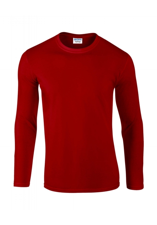 Softstyle Long Sleeve Tee_red