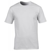 Premium Cotton Ring Spun T-Shirt_white