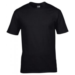 Premium Cotton Ring Spun T-Shirt_black