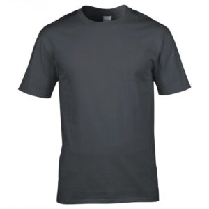 Premium Cotton Ring Spun T-Shirt_charcoal