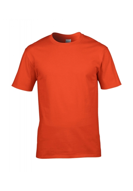 Premium Cotton Ring Spun T-Shirt_orange