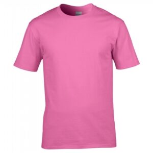 Premium Cotton Ring Spun T-Shirt_azalea