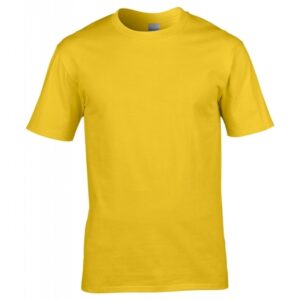 Premium Cotton Ring Spun T-Shirt_daisy-yellow