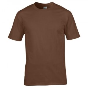 Premium Cotton Ring Spun T-Shirt_chestnut