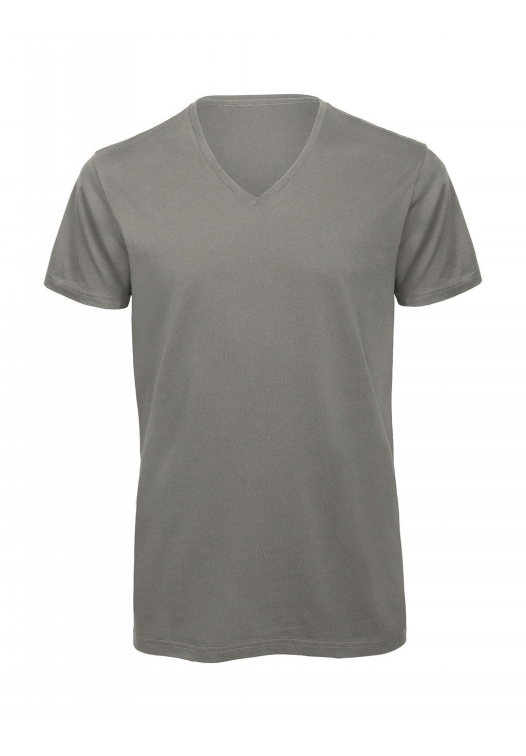 V-Neck T-Shirt – TM044_light-grey