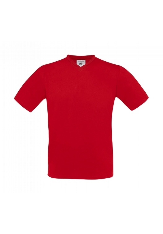 V-Neck T-Shirt TU006_red