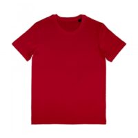 Wayne – Men’s Organic Fitted T-Shirt_red