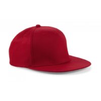 5 Panel Snapback Rapper Cap_classic-red