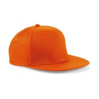 5 Panel Snapback Rapper Cap_orange