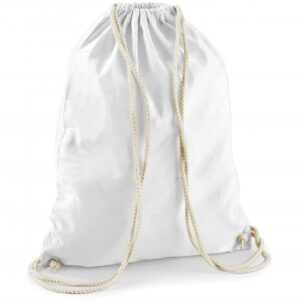 Cotton Gymsac_White